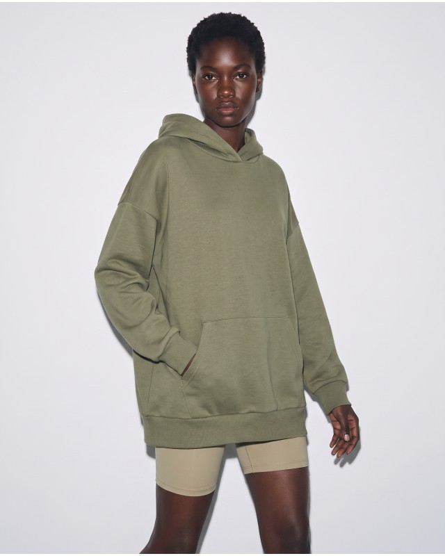 Oversized Hoodie - olive