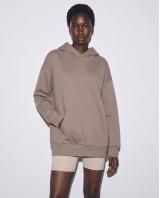 Oversized Hoodie - mocha brown