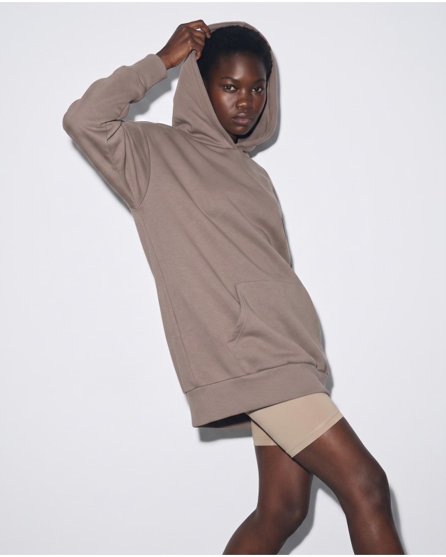 Oversized Hoodie - mocha brown