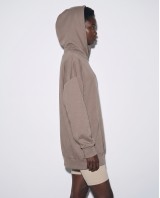Oversized Hoodie - mocha brown