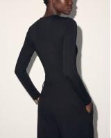 Bodysuit με Φερμουάρ μαύρο