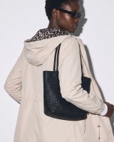 Μπουφάν double face με λάστιχο στη μέση leopard beige