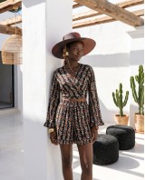 "Elysian" Boho set black