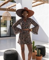 "Elysian" Boho set black