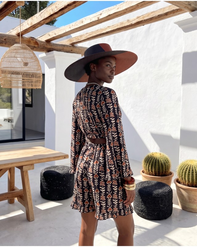"Elysian" Boho set black