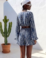 "Elysian" Boho set navy