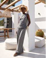 Asymmetric Draped Set – Charcoal Grey