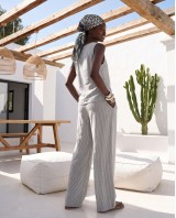 Asymmetric Draped Set – light grey