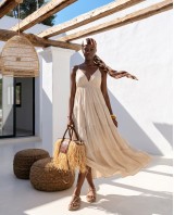 Aura Maxi Dress – sand