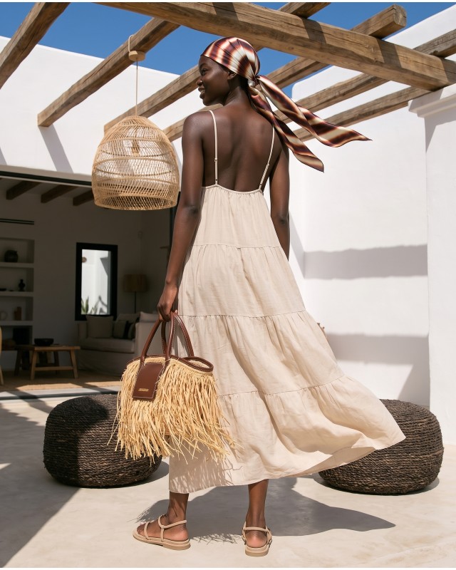 Aura Maxi Dress – sand