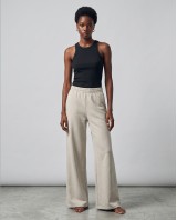Wide-Leg Sweatpants - light mint