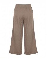 Wide-Leg Sweatpants - mocha