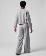 Wide-Leg Sweatpants - Grey
