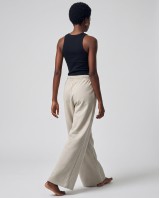 Wide-Leg Sweatpants - light mint
