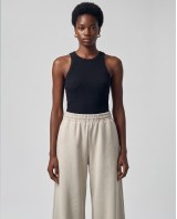 Wide-Leg Sweatpants - light mint