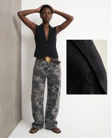 Knit Blazer Vest - black