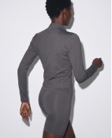 Slim-Fit Crop Ζακέτα - grey