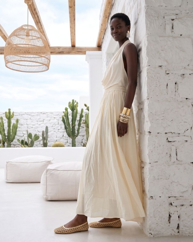 Zoe Maxi Skirt - vanilla
