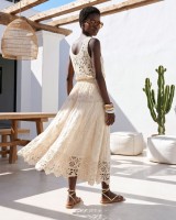 Crochet Maxi Skirt