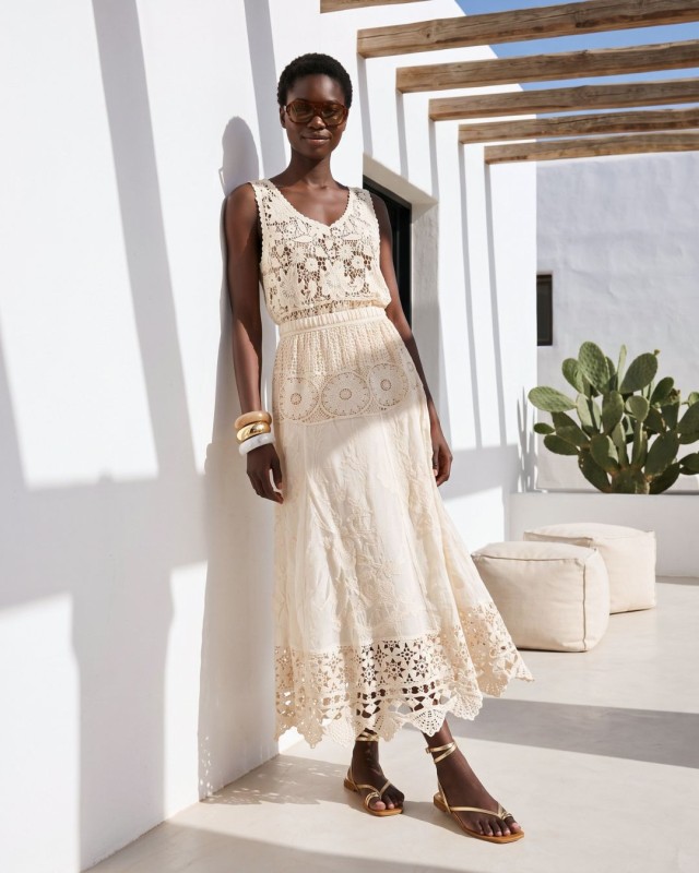 Crochet Maxi Skirt
