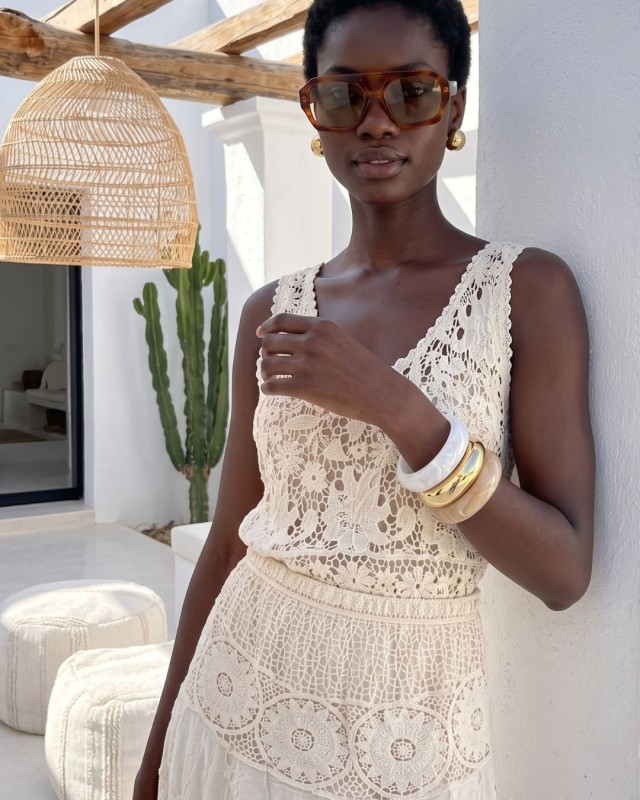 Crochet Maxi Skirt