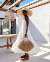 Φόρεμα maxi "Island breeze" white