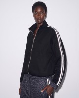 Σετ Animal Print Φόρμα & Ζακέτα με Ρίγες black