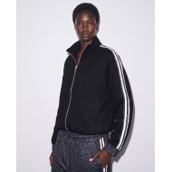 Σετ Animal Print Φόρμα & Ζακέτα με Ρίγες black