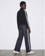 Σετ Animal Print Φόρμα & Ζακέτα με Ρίγες black