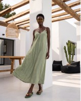 Aphrodite shell dress mint