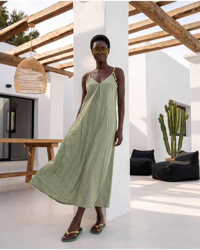 Aphrodite shell dress mint