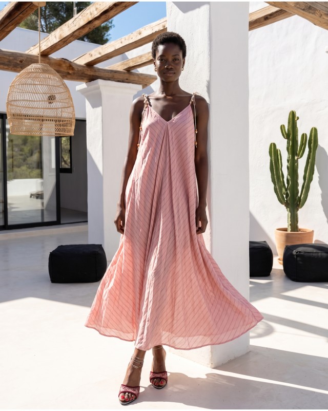 Aphrodite shell dress pink