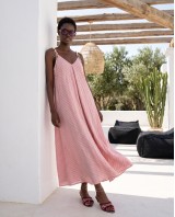 Aphrodite shell dress pink