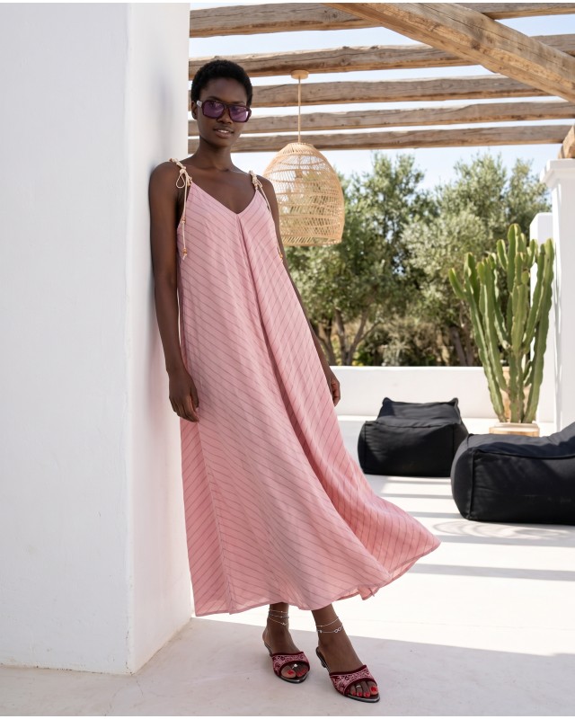 Aphrodite shell dress pink