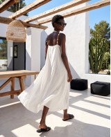 Aphrodite shell dress white 
