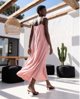 Aphrodite shell dress pink