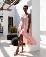 Aphrodite shell dress pink
