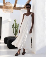 Aphrodite shell dress white 