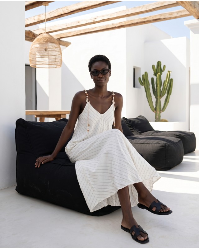 Aphrodite shell dress white 