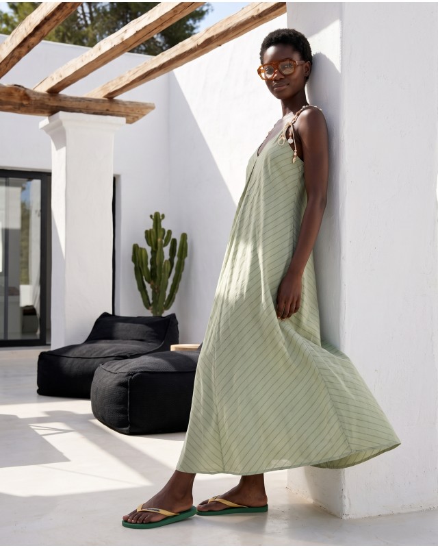 Aphrodite shell dress mint