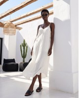 Aphrodite shell dress white 