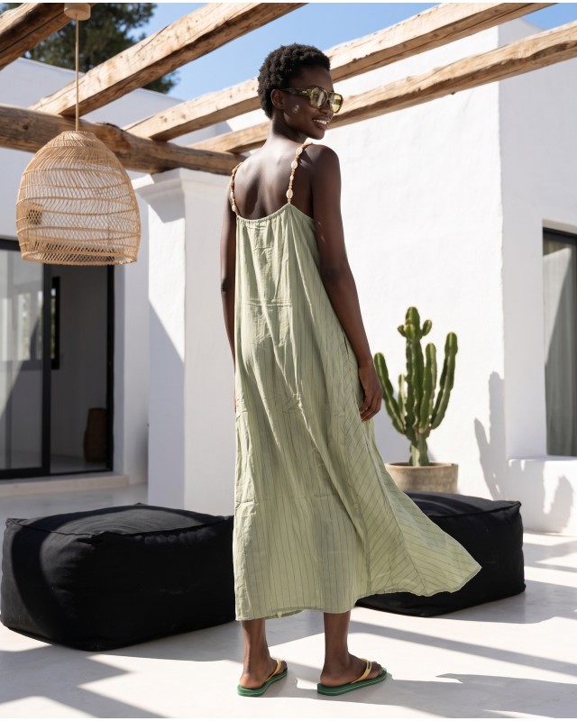 Aphrodite shell dress mint