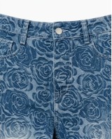 Rose High-Waisted Wide-Leg Jeans