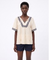 Bohemian Embroidered Blouse