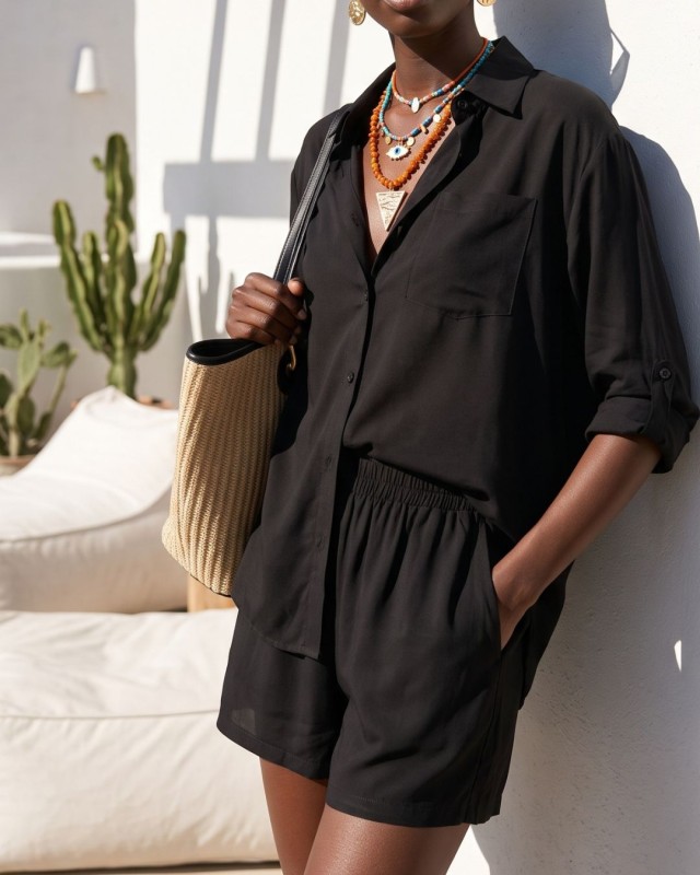 Serene Island black Set