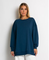 Φούτερ oversized ραφ