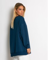 Φούτερ oversized ραφ