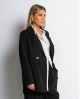 Σακάκι Oversized μαύρο Σακάκι Oversized μαύρο