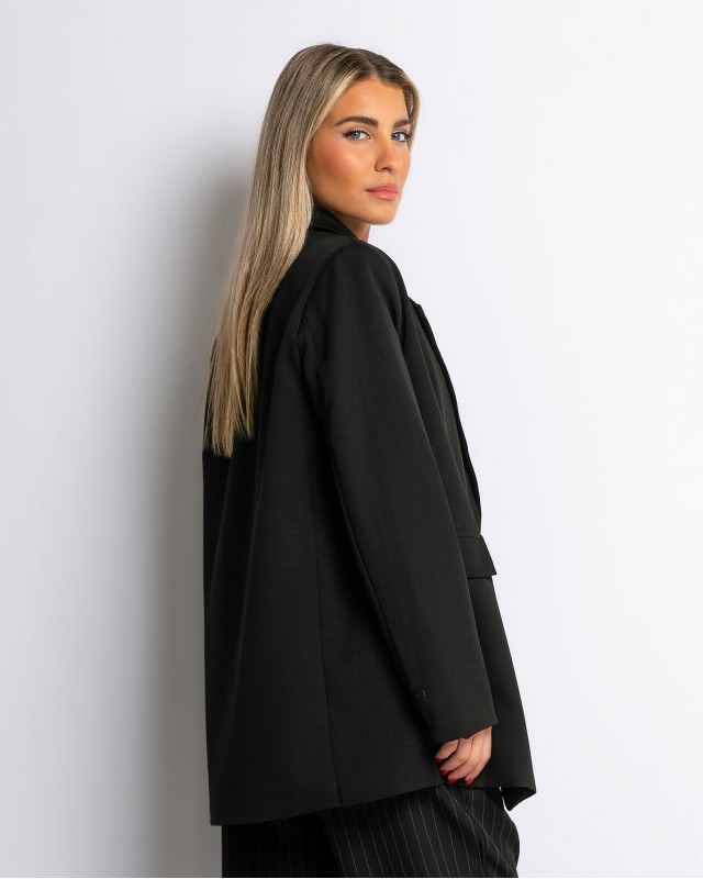 Σακάκι Oversized μαύρο Σακάκι Oversized μαύρο