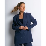 Blazer μακρύ με τέσσερα κουμπιά Ραφ
